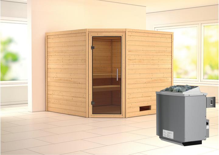 Produktbild Karibu Leona ohne Dachkranz (9 KW interne Steuerung)