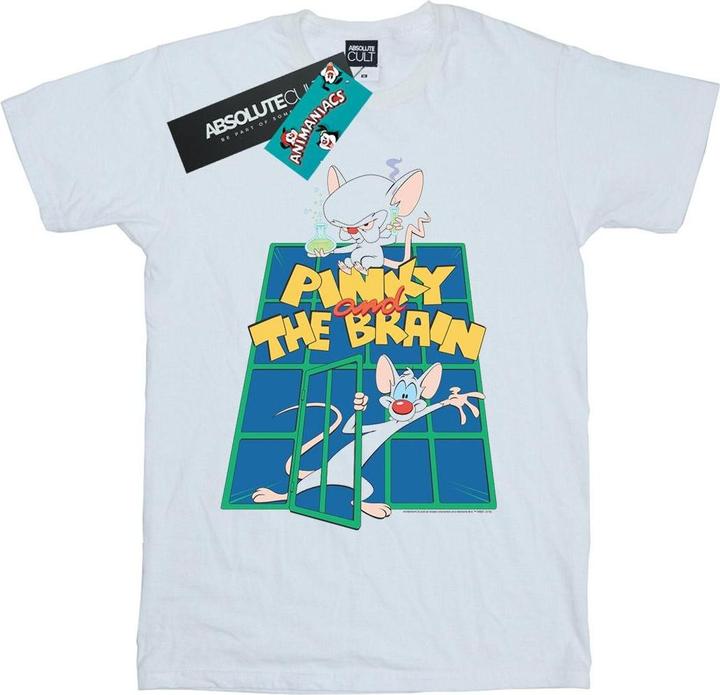 Image du produit Universal Textiles - T-shirt PINKY AND THE BRAIN LABORATORY - Femme (XL)