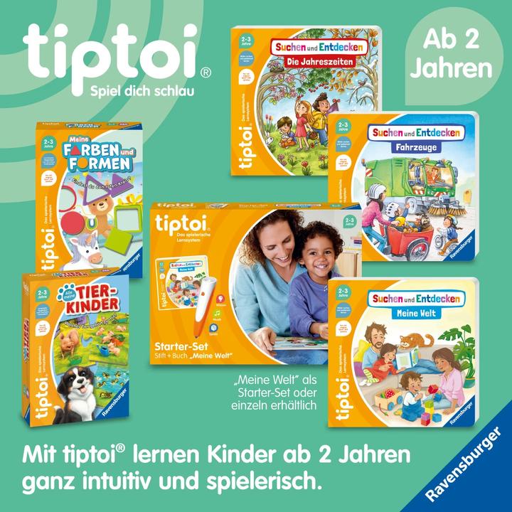 Immagine prodotto Ravensburger Suchen und Entdecken: Meine Tiere (Tedesco, Sandra Grimm, Riciclatori sandra, 2024)