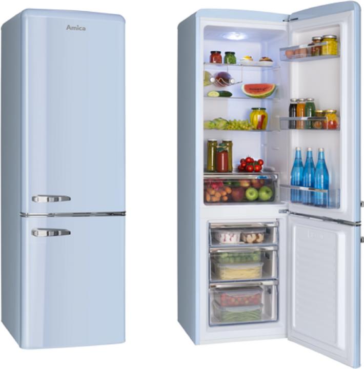 Image du produit Amica Combiné réfrigérateur-congélateur KGCR 387 100 L x H x P 55 x 181 x 61.5 cm partie (244 l)