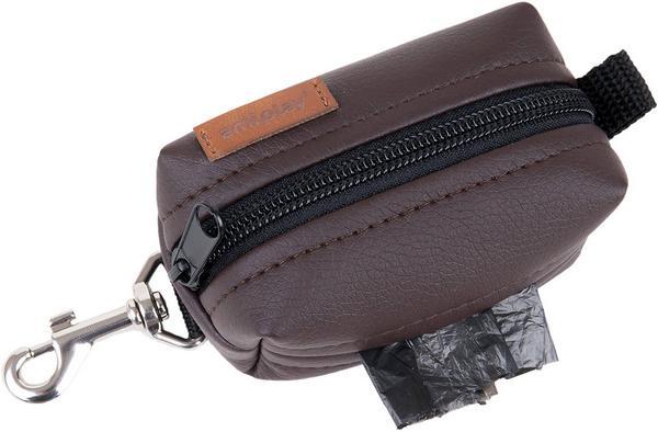 Image du produit amiplay Distrib. ramasse-crottes Lincoln, 9 x 5 x 4 cm, brun (Chien)
