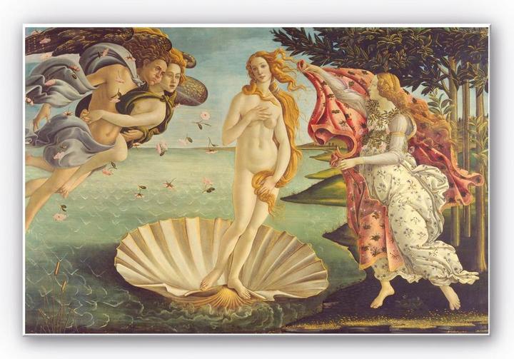 Produktbild Trenddeko Botticelli - Geburt der Venus (60 x 40 cm)