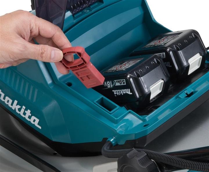 Actual product image Makita Cordless lawn mower DLM460PG2 2x18V 46cm 2x6.0Ah (Rechargeable battery operated)