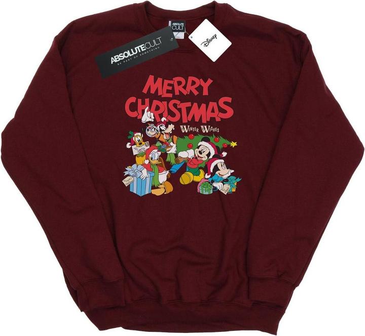Disney Mickey And Friends Winter Wishes Sweatshirt (XL)