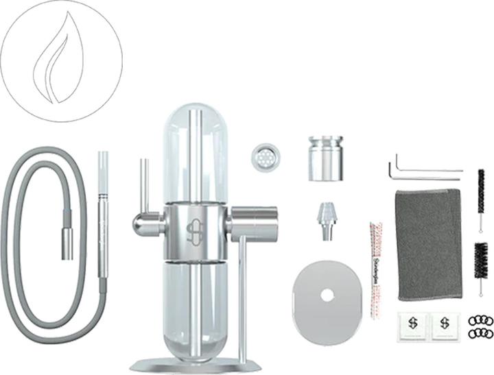 Image du produit Stündenglass Verre d'allumage Gravity Hookah Silver Polished