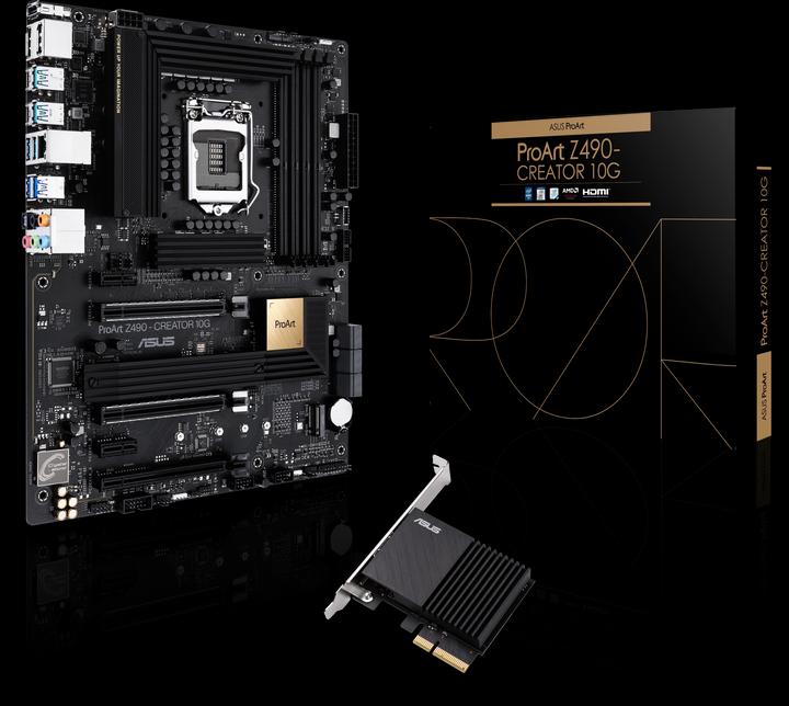 Actual product image ASUS ProART Z490 CREATOR 10G (LGA 1200, Intel Z490, ATX)