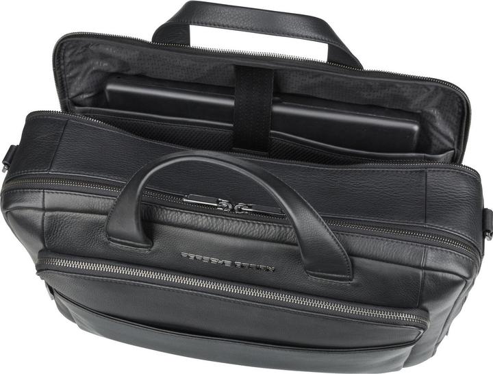 Actual product image Porsche Design Briefcase Roadster Leather Briefcase M 1501 (17")