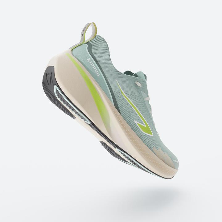 Produktbild Kiprun Laufschuhe Damen - Cushion 500 grün (42)