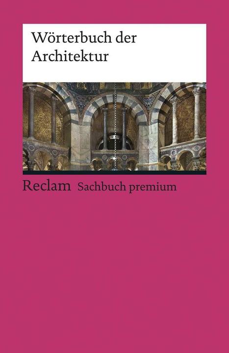 Produktbild Wörterbuch der Architektur (Deutsch, 2018)