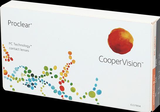 Actual product image Proclear monthly lenses (6 Piece, Monthly lens, Spherical)