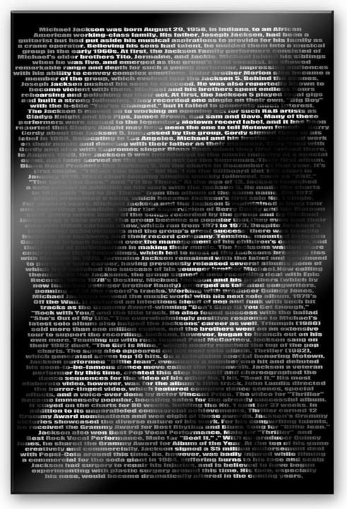 Immagine prodotto Trenddeko Heine - Michael Jackson Biografia (75 x 120 cm)