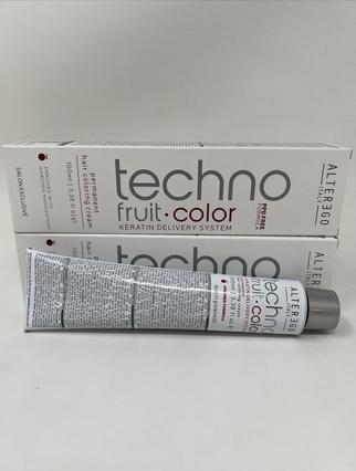 Actual product image Alter Ego Italy Alter Ego TECHNO FRUIT COLOR Permanent Hair Color Cream 3.38 fl. oz. Tube