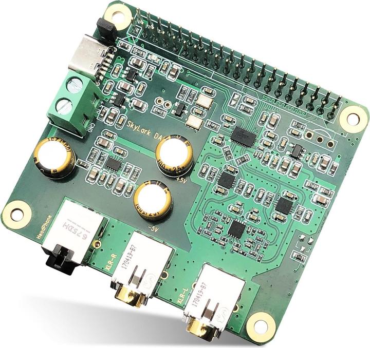 Actual product image Innomaker Raspberry Pi HiFi DAC Pro 9038 Hat