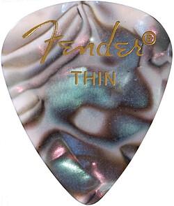 Actual product image Fender Picks 351 thin/abalone (12) (12 x)