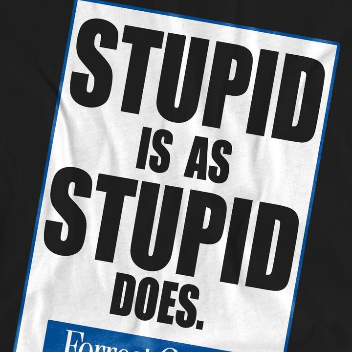 Immagine prodotto Forrest Gump Stupid Is Maglietta Adulto Unisex (XL)