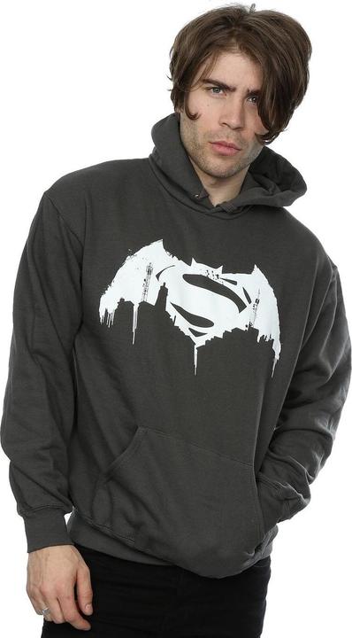 Batman v Superman Beaten Logo Kapuzenpullover