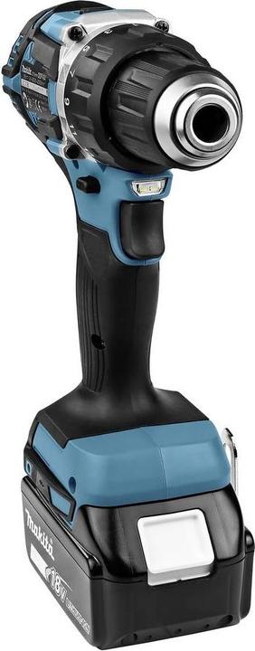Actual product image Makita DDF484RTJ Cordless drill driver, 18 V, 2x 5.0 Ah Li-Ion, 54 (Rechargeable battery operated)