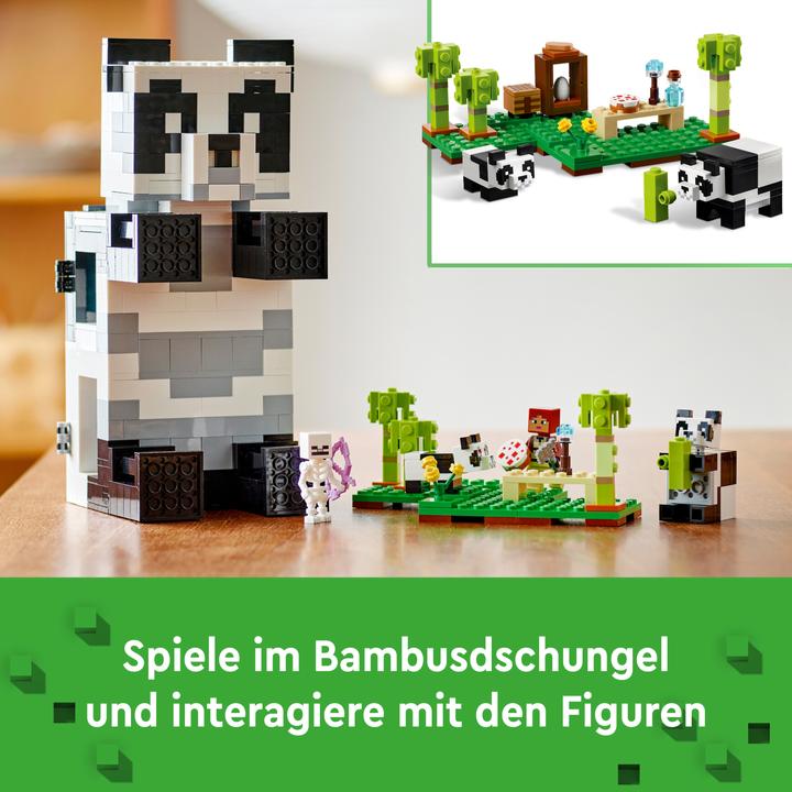 Actual product image LEGO The Panda House (21245, LEGO Minecraft)