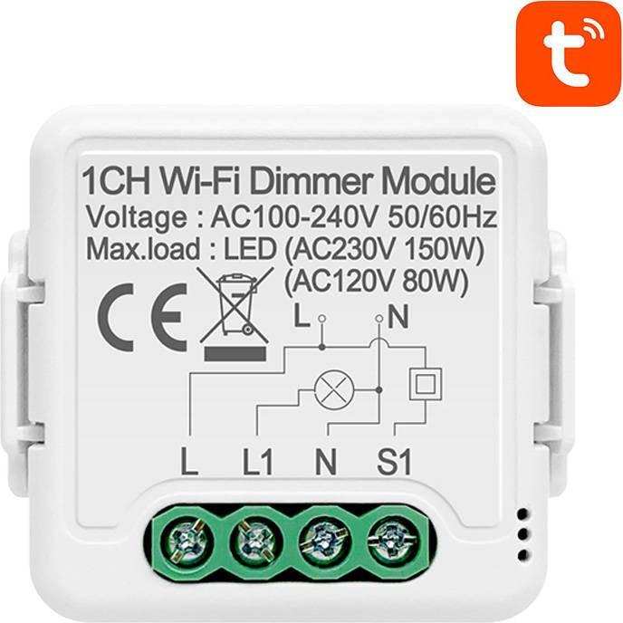 Immagine prodotto Avatto Modulo interruttore dimmer intelligente WiFi N-DMS01-1 TUYA