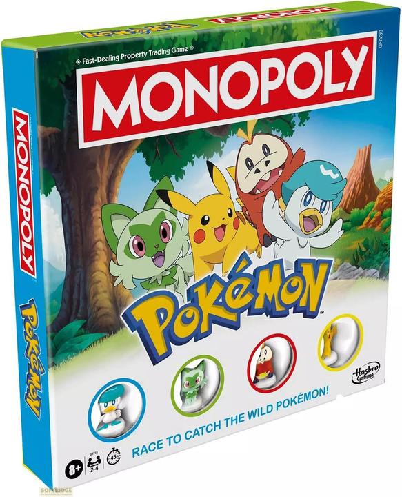 Image du produit Hasbro Monopoly Pokémon Edition Board Game - English Version (Anglais)