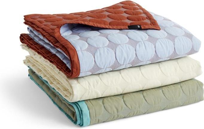 Actual product image HAY Mega Dot Bedspread W260 x L260 - Ivory (Duvet cover, 260 x 260 cm)