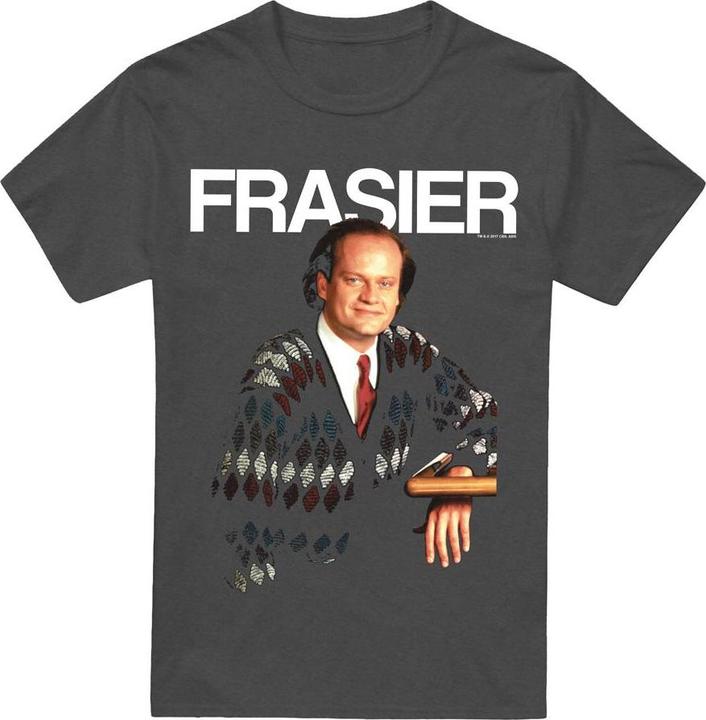 Actual product image Cheers Unisex Adult Frasier Crane T-Shirt (L)