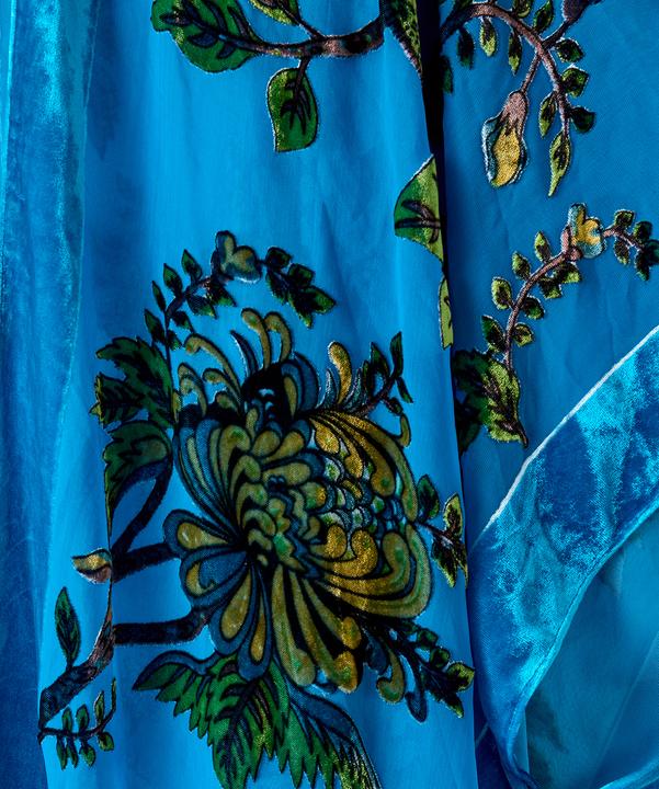 Immagine prodotto Joe Browns Velvet Peacock Floral Fringed Kimono (Taglia unica)
