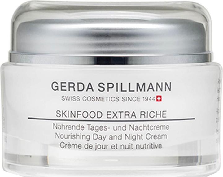 Gerda Spillmann Skinfood Extra Riche Creme - Schützende & nährende Feuchtigkeitscreme (50 ml, 24h Creme)