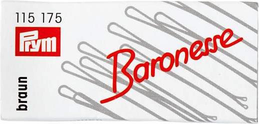 Actual product image Baronesse Clamps 120 box 5cm brown BA (12 pcs.)