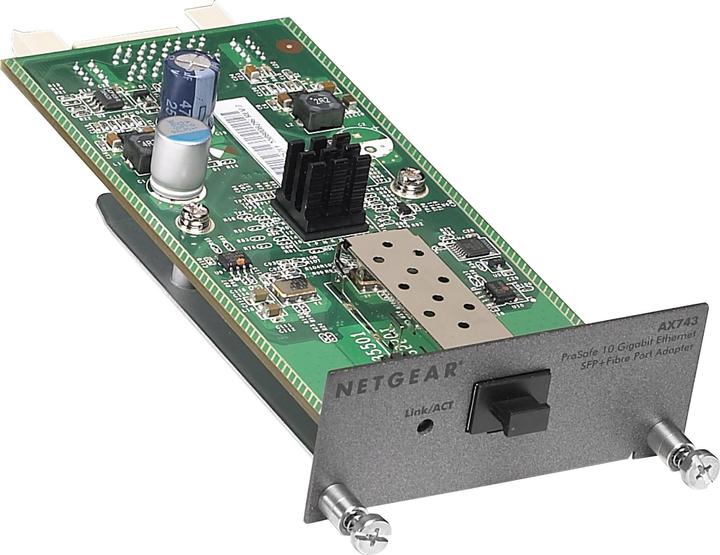 Netgear 10 Gigabit Ethernet SFP+ ADAPTER I/O Module f.GSM7328FS/GSM7328S/GSM7352S/GSM7328S-200/GSM7352S-200