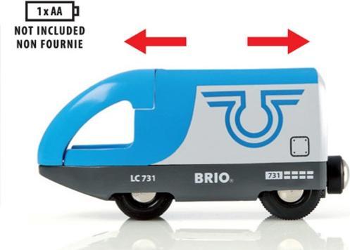 Actual product image Brio Blue passenger train