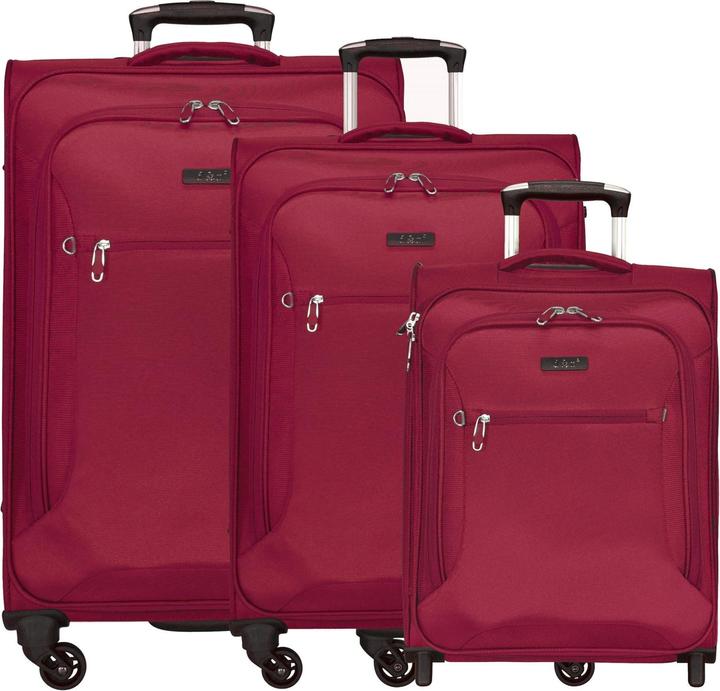 Produktbild D&N Travel Line 6400 2-4-Rollen Kofferset 3tlg. (202 l, XL (ab 115l))