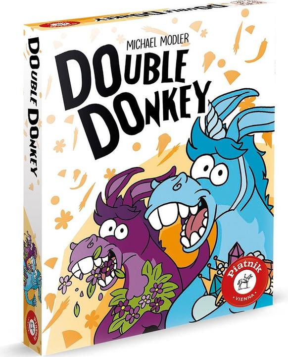 Image du produit Piatnik 668197 - Double Donkey, jeu de cartes, pour 2-5 joueurs, à partir de 8 ans, (édition allemande) (Allemand)