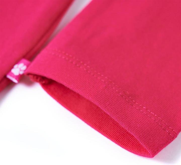 Image du produit VidaXL T-shirt manches longues enfant rose vif 140,Composition : 95% Coton (140)