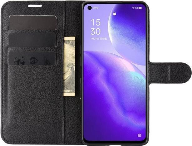 Produktbild MU Classic Litchi Leder Bookcover Series (Oppo Find X3 Lite)