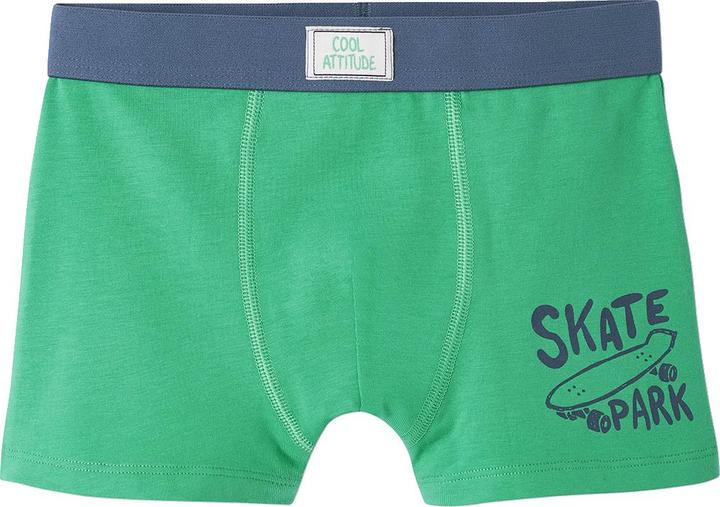 Actual product image Vertbaudet 5-pack boys' boxer shorts in stretch, skater (140, 5-pack)