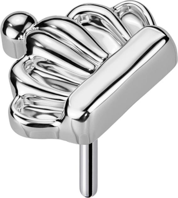 Image du produit Star Piercing Couronne Threadless argent (sans laiton, Titane G23)