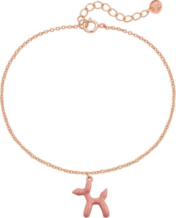 Image du produit Glanzstücke München Bracelet femme ballon-chien - 36248 (17 cm, Argent Sterling)