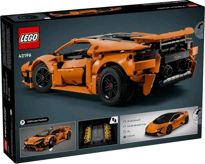 Immagine prodotto LEGO Lamborghini Huracán in versione tecnica (42196, LEGO Technic, Set LEGO rari)