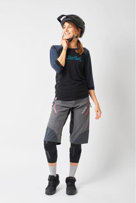 dirtlej Trailscout Shorts Half & Half Ladies, grau/peach, M (M)