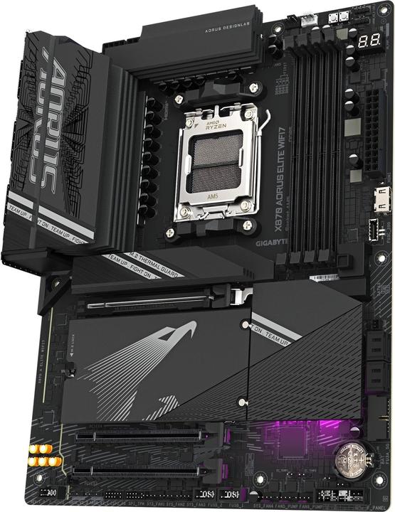 Immagine prodotto Gigabyte X870 A ELITE WIFI7 AM5 ATX MB (AM5, AMD X870, ATX)