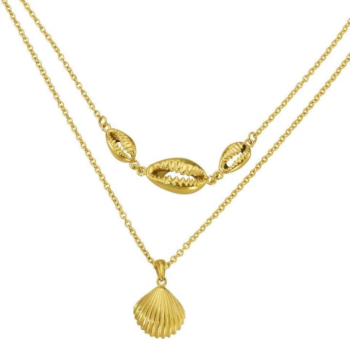 Image du produit Bijouteria Pendentif de chaîne (Acier inoxydable, Revêtement PVD (couleur or), 38 - 43 cm)