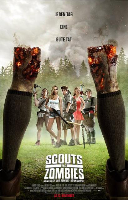 Actual product image Scouts vs. Zombies: Zombie Apocalypse Handbook (Blu-ray, 2014, German)
