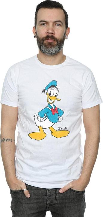 Actual product image Disney Mens Classic Donald Duck T-Shirt (S)
