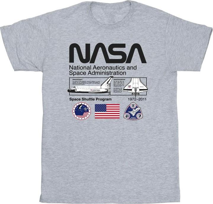 Actual product image Nasa Mens Space Admin T-Shirt (3XL)
