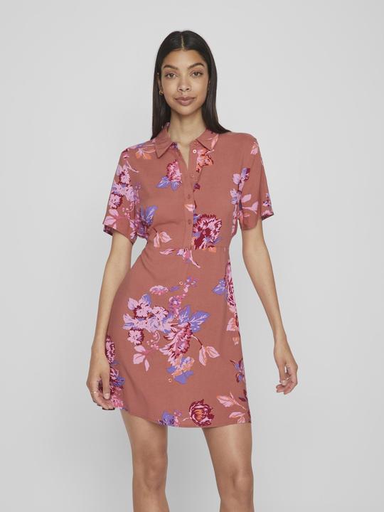 Actual product image Vila Short Sleeved Blouse Dress (38)