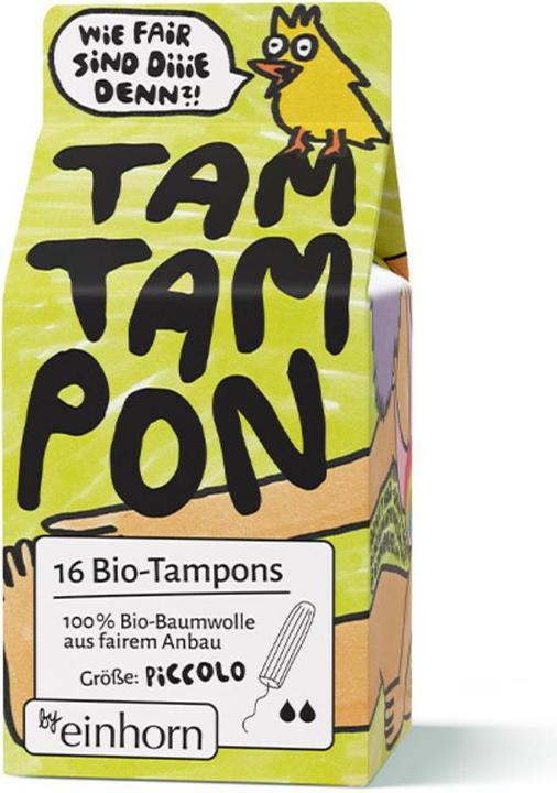 Einhorn Condoms Bio-TamTampon Piccolo 2022 (16 x)
