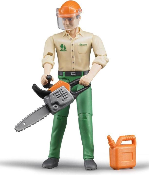 Immagine prodotto Bruder Lavoratore forestale con accessori