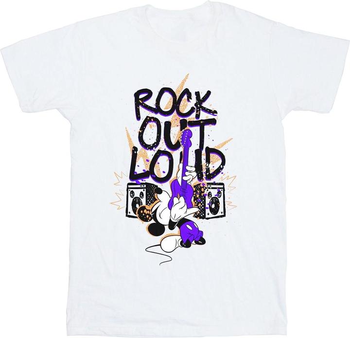 Immagine prodotto Disney Mickey Mouse Rock Out Loud Maglietta Uomo (S)