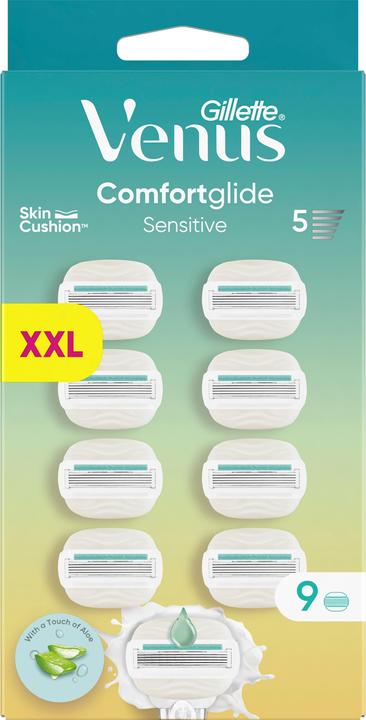 Immagine prodotto Gillette Venus Lame di rasoio Comfortglide Sensitive system 9 (9 x)